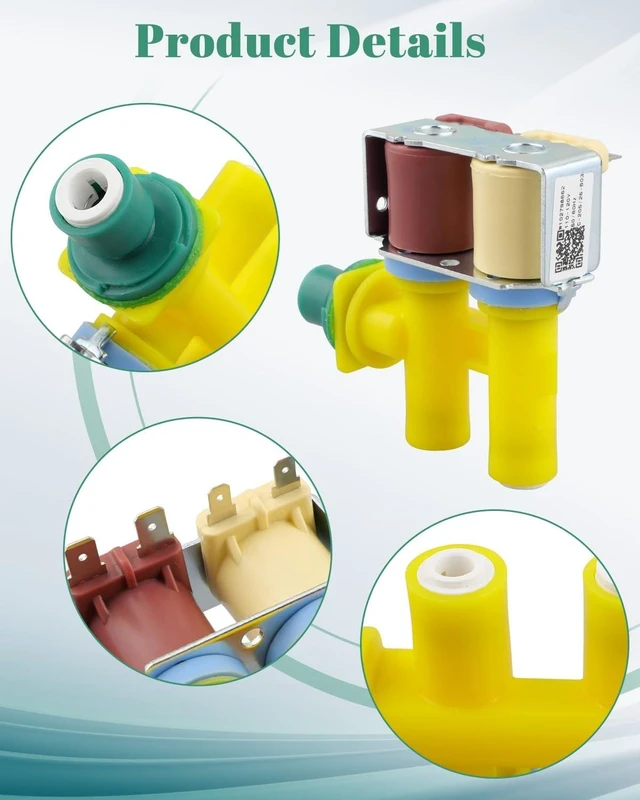 Alt view image 3 of 6 - W10279866 Refrigerator Water Inlet Valve,Fit for Whirlpool,Maytag,KitchenAid,Amana,Jenn-Air,Magic Chef,Admiral,Roper,Replace WPW10279866 4443855 PS11751799 AP6018497
