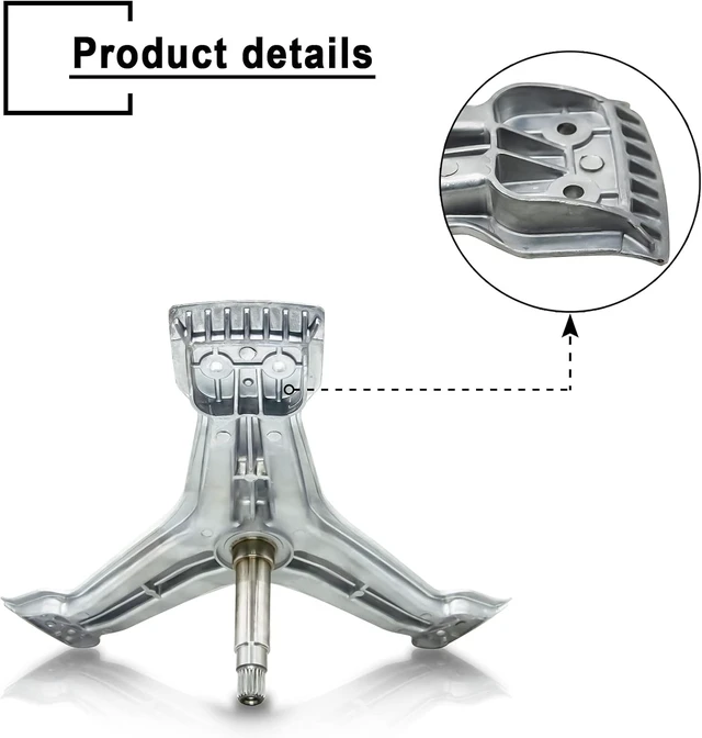 Alt view image 5 of 7 - 4434ER0002D 4434ER0002A Washer Spinner Support, Replacement for LG Kenmore,4434er0002H Washer Support Rear Drum Support Spider Replaces 4434ER0002B AP5592038 4434ER0002E WM2455HG