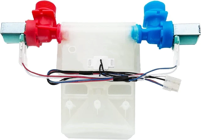 Main image of W11210459 W10869799 Washer Water Inlet Valve Compatible with Whirlpool Kenmore May-tag Crosley Amana Inglis, Replacement for W10701459, W11025984, ap6329217, W10838319,W11038711, 33190190, W11210459VP