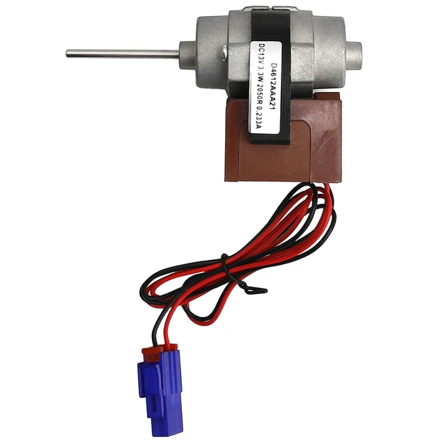 Alt view image 6 of 7 - D4612AAA21 Refrigerator Evaporator Fan Motor Replacement for Daewoo Bosch BAUMATIC Refrigerator Replace# 3015915900 3015907300