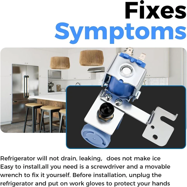 Alt view image 4 of 7 - MJX41178908 Refrigerator Water Valve Replacement for L.G, Replaces AP4451762, PS3536019