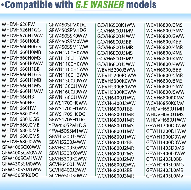 Alt view image 7 of 7 - WH01X20826 Washer Shock Absorber Kit Fit for G.E Washer Damper Shock Replaces WH01X10343 AP4265856 WH01X10385 WH01X10425 AH1482318 EA1482318 WH01X10260 PS1482318 - with 4 Shocks and 4 Pins