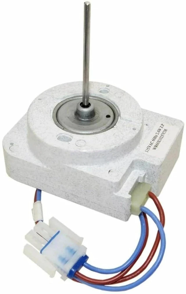 Main image of WR60X10257 Refrigerator Evaporator Fan Motor - for GE Fridge Replace Parts AP4318644 1373246 AH1766252 EA1766252 PS1766252 WR60X10129 - Fridge Evaporator Fan Motor Replace