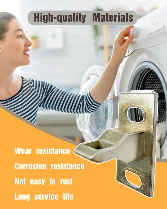 Alt view image 5 of 6 - DC66-00375A Door Lock Hook Strike & Lever Door Fit for Samsung,Replaces 2072249, PS4212162, Compatible with Samsung Washing Machine