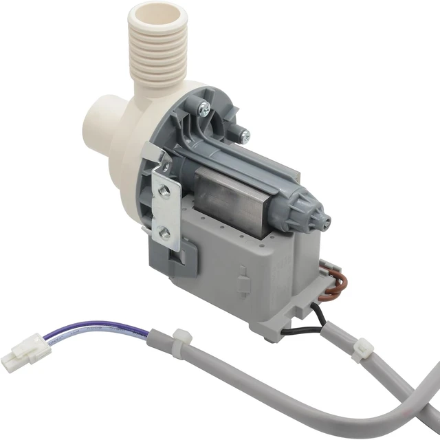 Alt view image 5 of 7 - W10906604 Washer Drain Pump Assembly for Whirlpool Kenmore Amana,Durable PP Material, Fixes Standing Water, Leaks & Loud Noise, Easy DIY Install, Replaces W10882103 W11176426 EAP11769645