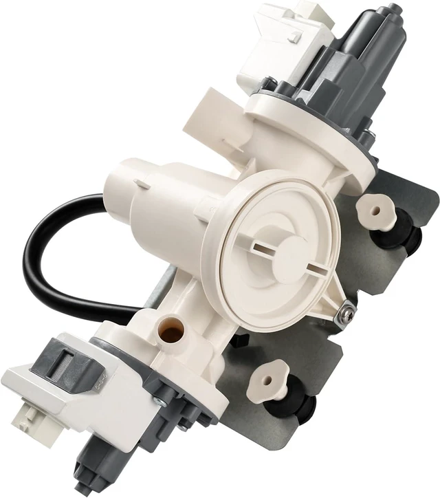 Main image of Upgrade W11458345 Water Drain Pump Assembly Compatible with Whirlpool Washer Replacement Part W11316609 W11319789 W10918608 Washing Machine Circulation Pump