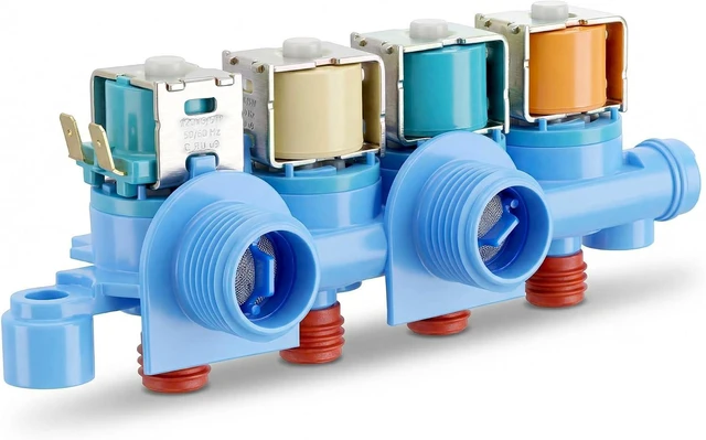 Main image of WH13X26637 WH13X24058 Washer Water Inlet Valve fit for GE PTW600BSR1WS,AP6282070 fit for GE Valve Quad Water Asm WH13X26637-25PK GTW680BSJ5WS PTW600BSR1WS PTW605BSR1WS GTW725BSN0WS GTW680BSJ6WS