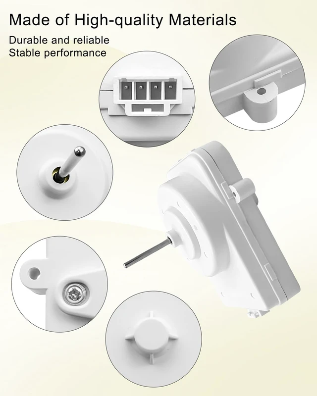 Alt view image 2 of 6 - W11613295 Refrigerator Condenser Fan Motor Fit for Whirpool Amana Kenmore,Replace 12825101 W10239053 W11117459 W10609117 W10909377 W11123104 W11373924 W11387394 W11505534 WPW10239053