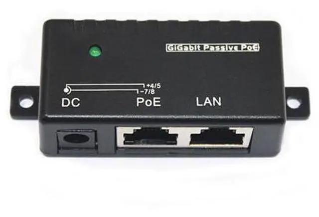 Main image of 100Mbps 5V 12V 24V 48V/1A POE Injector Power Splitter for IP Camera POE Adapter Module Accessories