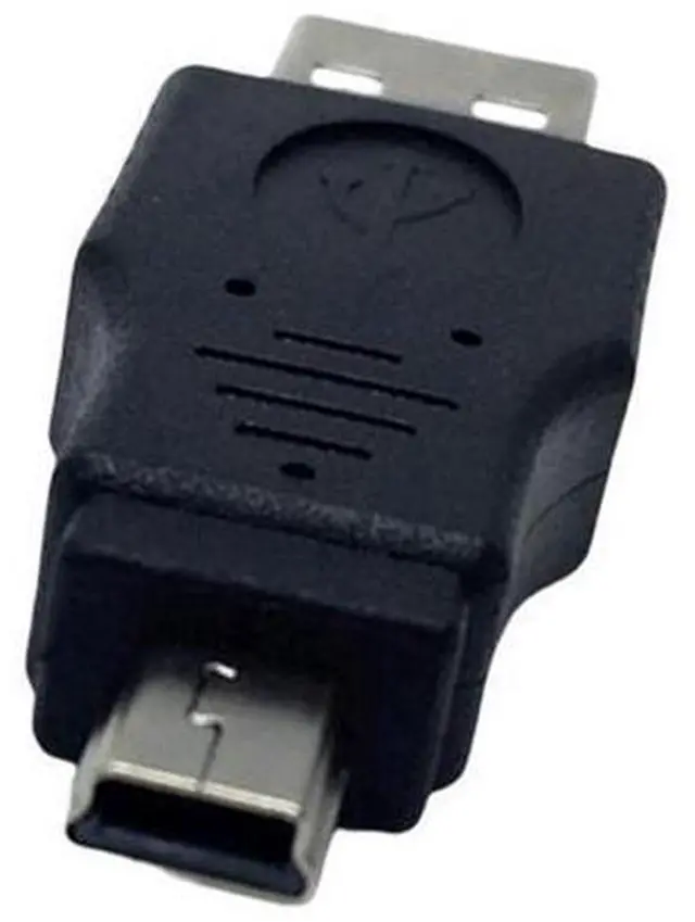 Alt view image 2 of 3 - Mini USB USB 2.0 A Female To Micro Mini USB B 5 Pin Male Plug OTG Host Adapter Converter Connector up to 480Mbps