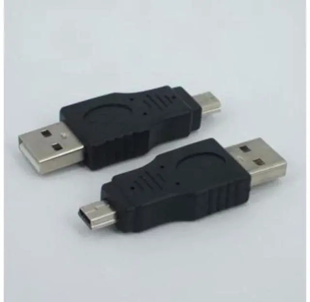 Alt view image 3 of 3 - Mini USB USB 2.0 A Female To Micro Mini USB B 5 Pin Male Plug OTG Host Adapter Converter Connector up to 480Mbps