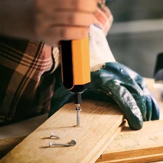 Alt view image 7 of 7 - Electric Screwdriver, Cordless Screwdriver Kit, 4V 3-Speed Magnetic Bits Precision Screwdriver Set, Rechargeable Power Screwdriver, with Aluminium Box