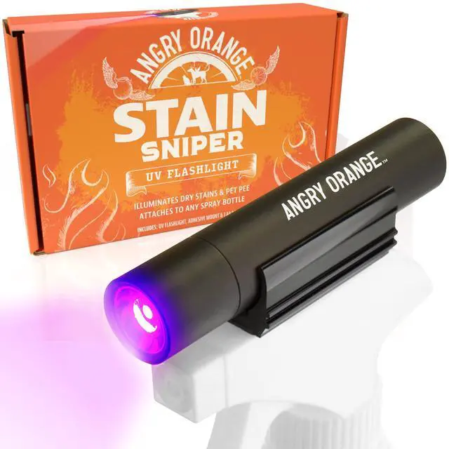 Main image of 1Orange UV Flashlight - Portable LED Black Light for Pet Urine Detection, Dog/Cat Urine Detector for Dry Stains and Bed Bug, Matching with Pet Odor Eliminator