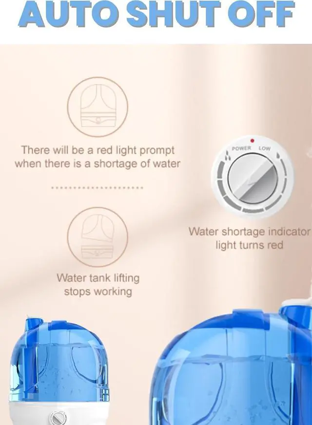 Alt view image 5 of 6 - Humidifiers for Bedroom, 2.8L Ultrasonic Cool Mist Humidifiers for Home Baby Nursery & Plants, Quiet Top Fill Air Humidifier Lasts Up to 30 Hours, Auto Shut-Off (BPA-Free)