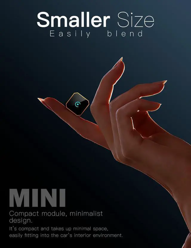 Alt view image 7 of 7 - 2026 Wireless CarPlay Adapter, 2in1 Mini CarPlay Wired to Wireless with Fast Stable Connection, Plug and Play, Zero Delay Car Play for iPhone iOS 10+, Android 11+Marine Autopilots