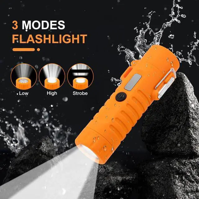 Alt view image 4 of 7 - LcFun Electric Lighters Rechargeable Lighters Flexible Neck Dual Arc Electronic Lighter USB C Lighter with LED Battery Indicator and Flashlight for Candle, Camping, Hiking, Outdoor Adventure