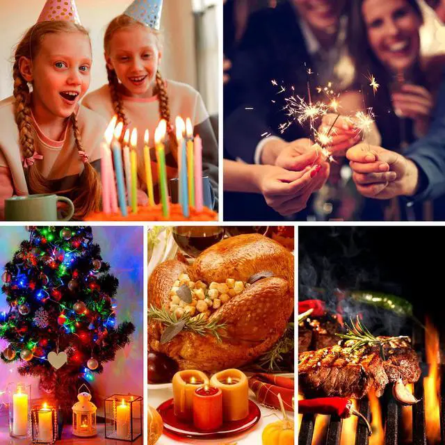 Alt view image 7 of 7 - Electric Candle Lighter Valentine's Day Gifts for Women Mom Men Wife USB Arc Rechargeable Windproof Lighter for Candle BBQ Birthday Housewarming Gift Idals (Rose Gold)