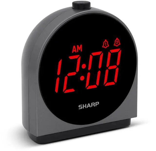 Main image of Alarm Clock for Bedroom, 2 Alarms, Easy to Read Display, Simple Basic Digital Clock with Dual USB and USB-C Charging Ports, Dimmable, Snooze, Perfect for Kids, Teens, Senior, Home Office, Black