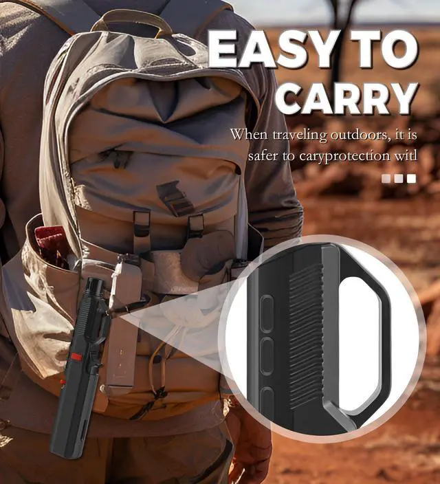 Alt view image 6 of 7 - Samniu 4 Pack of Torch Lighter, Windproof Adjustable Jet Flame, with Safety Lock, Long Refillable Butane Torch Lighters for Grill, Camping, Candle, Stove (NO Gas)