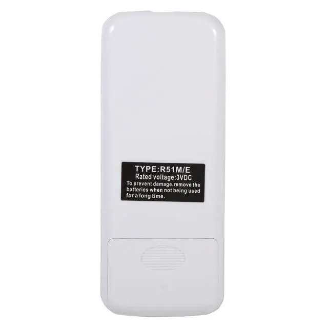 Alt view image 5 of 7 - Universal Air Conditioner Remote Controller, Air Conditioner Remote Control Replacement Fit for R51M/E, Compatible with for R51 Series R51/E R51/CE R51M/CE R51D/E R51M/BGE R51M/BGE Air Conditioner