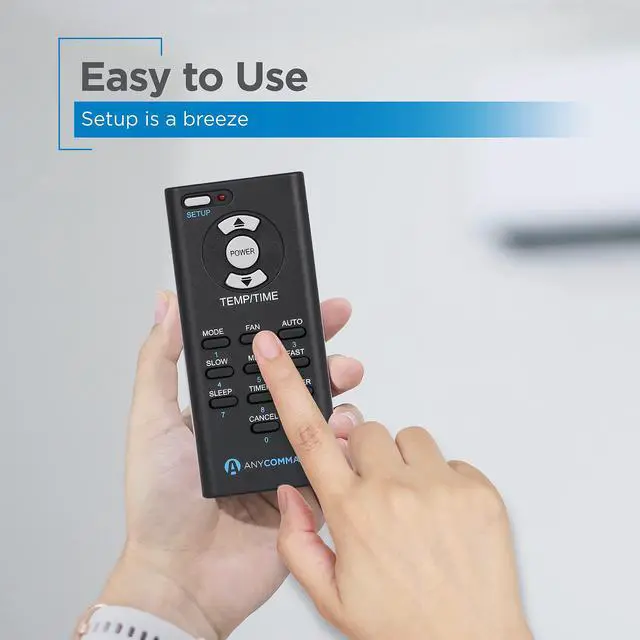Alt view image 3 of 6 - Universal Air Conditioner Remote Control, AC Remote for Over 60 Brands, Lightweight AC Remote Control Universal with Multiple Modes