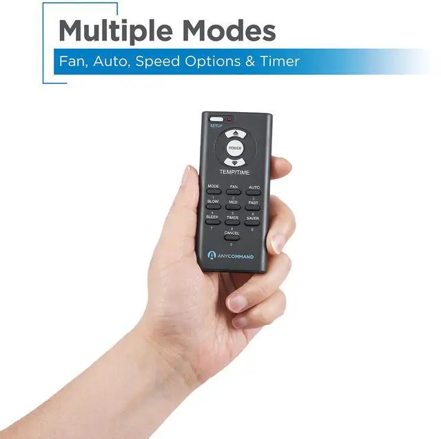 Alt view image 4 of 6 - Universal Air Conditioner Remote Control, AC Remote for Over 60 Brands, Lightweight AC Remote Control Universal with Multiple Modes