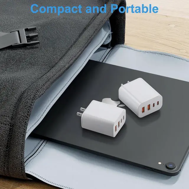 Alt view image 6 of 6 - USB C Charger Block,40W USB C Charger Cube,3 Pack Type C Chargers Block,Fast Charging Plug Dual Port PD+QC Charging Cube for iPhone 16 15 14 13 12 11 Pro Max XS,iPad, Samsung Phone,Tablet