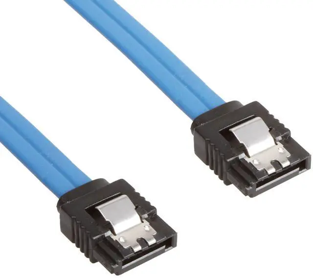 Alt view image 6 of 6 - 6Pack Straight SATA III Cable 6.0 Gbps L=24 Inches 6 Gbps Data (6Pack Blue)