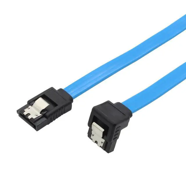 Alt view image 5 of 7 - 3 Pack 20-Inch SATA III 6GB/s Data Cable with Locking Latch and 90-Degree Plug