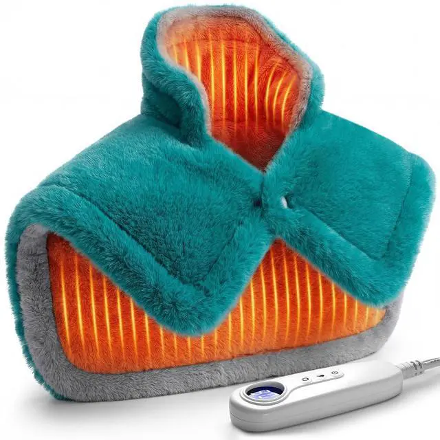 Main image of Neck Shoulder Heating Pad Gift for Back Pain Relief, Electric Weighted Heat Pads for Cramps, Leg and Foot, Gifts for Christmas, Mothers Day, Fathers Day, Birthday, Women, Men, Mom, Dad