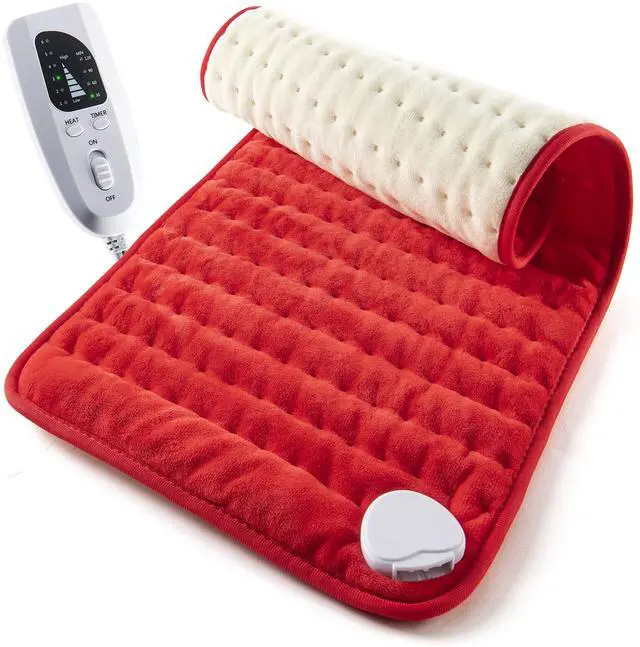 Main image of Heating pad - Electric Best for Back Pain and Cramps Relief 2 Hour auto Off Measures 24" X 12" Moist with Many Adjustable Setting Heats Fast