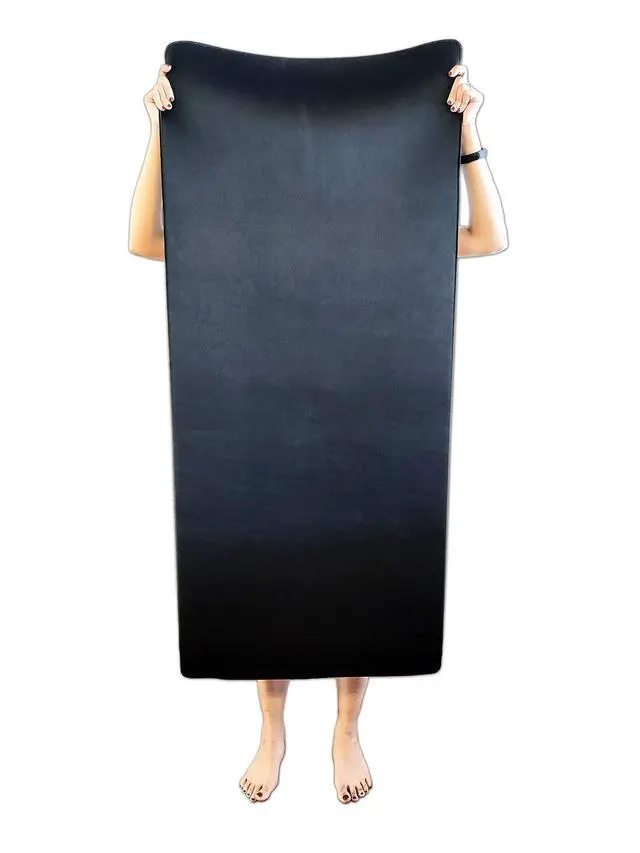 Alt view image 3 of 7 - 4XL EMP Full Desk Gaming Mouse Pad (54"x24"x0.16"), Huge Oversize Giant Mouse Pad, Extended Black Smooth Fabric Cloth with Stitched Edges