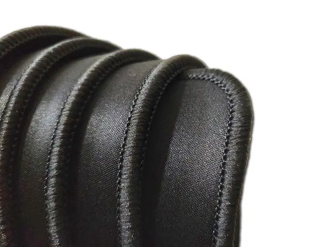 Alt view image 4 of 7 - 4XL EMP Full Desk Gaming Mouse Pad (54"x24"x0.16"), Huge Oversize Giant Mouse Pad, Extended Black Smooth Fabric Cloth with Stitched Edges