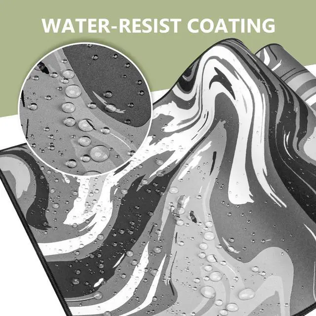 Alt view image 4 of 7 - Large Mouse Pad for Desk - Gaming Mouse Pad with Stitched Edges, Anti-Slip Base, Desk Mat Desk Pad for Keyboard and Mouse