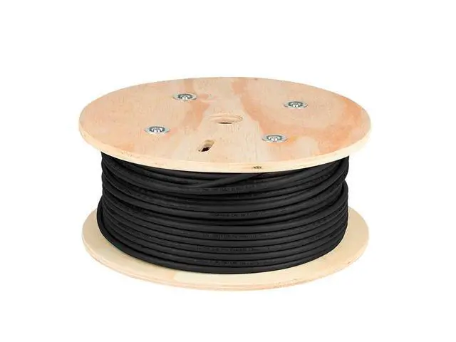 Alt view image 5 of 6 - Cat8 Network Cable - 250 Feet Bulk - Black | 2GHz, S/FTP Shielded, Solid, 22AWG, 40G, Bare Copper, for Ethernet Switch, Modem, Router - Entegrade Series