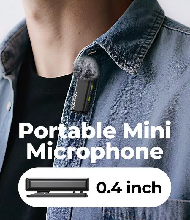 Alt view image 5 of 7 - X6 Pro Wireless Lavalier Microphones with 4 Transmitter with Charging Case for iPhone, iPad, Android, Camera, Lapel Mic with 48KHz 24Bit, Noise Cancellation for Video Recording, Vlog