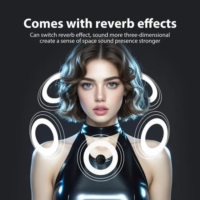 Alt view image 3 of 7 - Mini Microphone for iPhone 15 16 17/Android/Tablets with USB C Plug,Wireless Lavalier Microphone with Charging case,30H Battery Life,Noise Reduction,Clip-on Mic for Video Recording,YouTube,TikTok