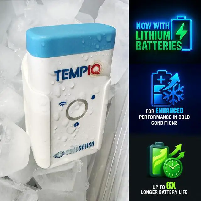 Alt view image 6 of 7 - TEMPIQ Remote WiFi Temperature & Humidity Sensor - App Integration, Alerts, Helps Monitor 2nd Home, AirBnb, RV, Pets,Freezer and Server Room, Indoor & Outdoor Hygrometer & Thermometer