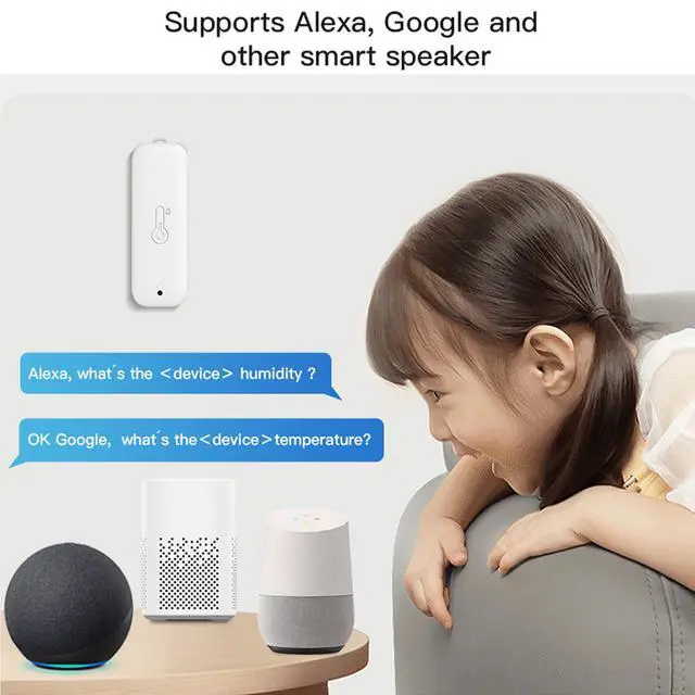 Alt view image 3 of 7 - WiFi Thermometer Hygrometer: Smart Temperature Humidity Sensor with App Notification Alert, Data Storage Export, Calibrated Indoor Temperature Monitor, for Room Greenhouse Wine Cellar (1-Pack Black)