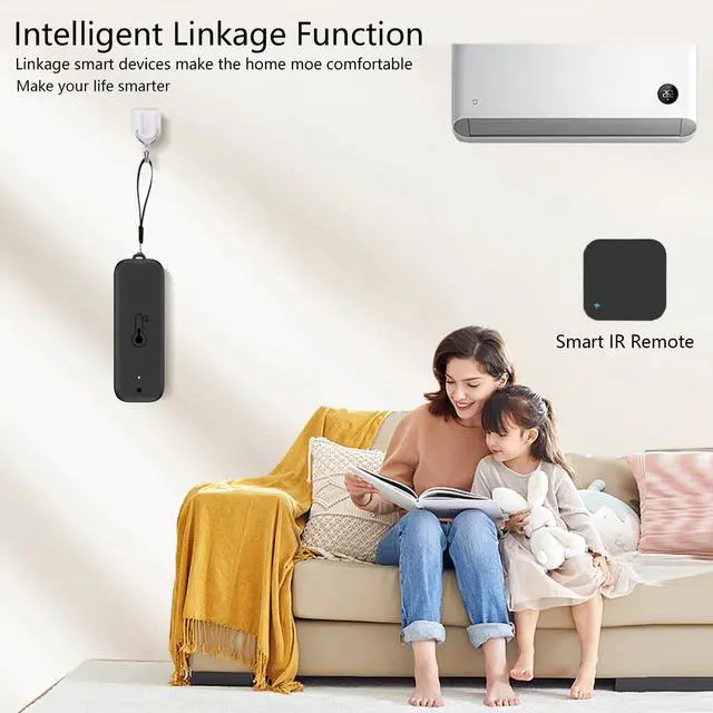 Alt view image 4 of 7 - WiFi Thermometer Hygrometer: Smart Temperature Humidity Sensor with App Notification Alert, Data Storage Export, Calibrated Indoor Temperature Monitor, for Room Greenhouse Wine Cellar (1-Pack Black)