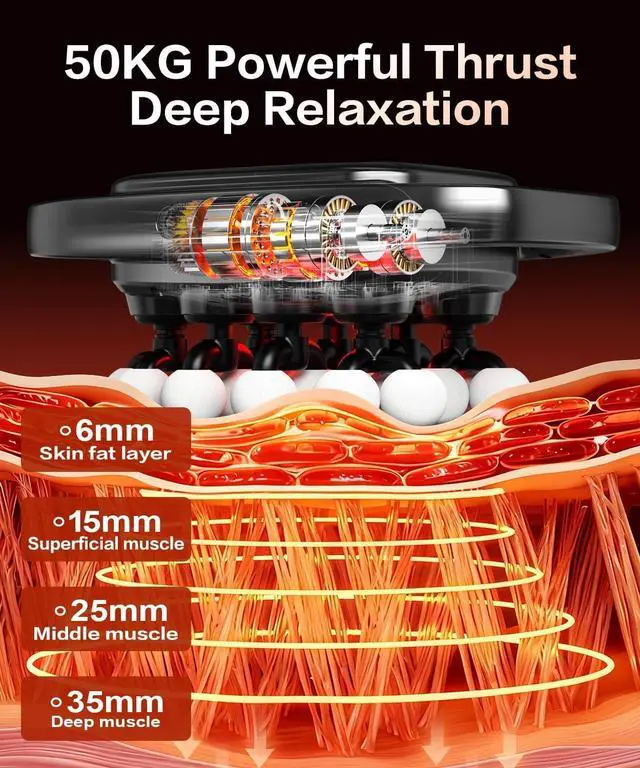 Alt view image 2 of 6 - 20-Head Massage Gun Set Deep Tissue Percussion Massager