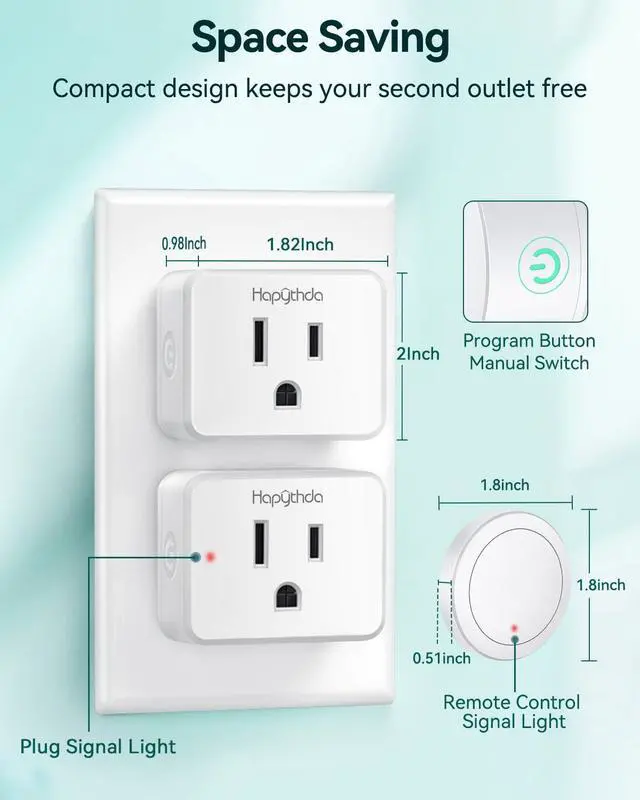 Alt view image 7 of 7 - Garbage Disposal Wireless Switch Kit, Remote Control Outlet, No Drilling On Sink Top, Air Switch Garbage Disposal, 15A/1500W with 4000V Anti-Surge, 500 Feet RF Range