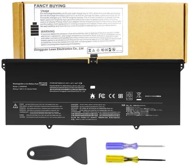 Main image of L16C4P61 L16M4P60 Laptop Battery for Lenovo Yoga 920 920-13IKB 920-131KB 920-13IKB-80Y7 80Y8 81TF Ideapad Flex Pro-13IKB Yoga 6 Pro-13IKB 5B10N01565 5B10N17665 SB10W67429 5B10W67249 7.68V-70Wh