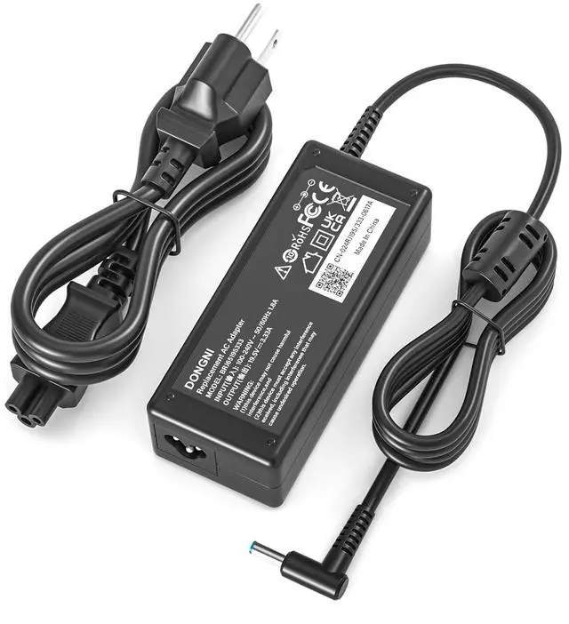Main image of 65W 19.5V 3.33A Blue Tip Charger Compatible with HP Pavilion Laptop Charger
