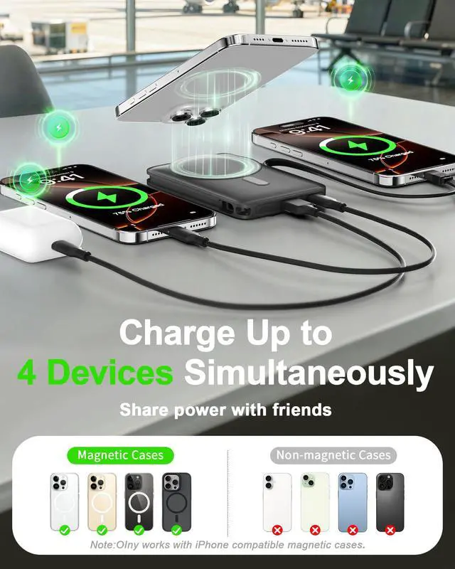 Alt view image 6 of 7 - For Magsafe Power Bank