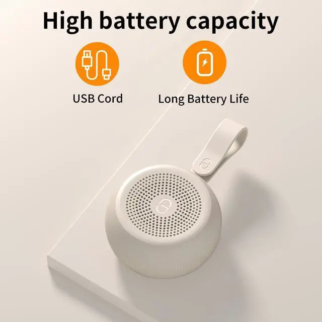 Alt view image 5 of 7 - White Noise Sound Machine Portable Sleep Machine for Baby Adult with 30 Soothing Sounds 12 Night Light Colors 4 Timer Memory Function Rechargeable Noise Machines for Sleeping, Office