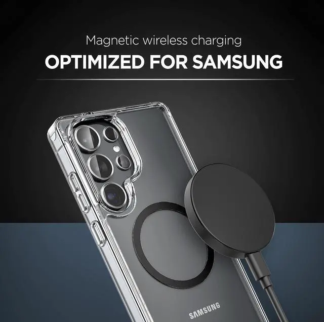 Alt view image 3 of 7 - Z40i Aluminum Magnetic Charger for Samsung, 15W Wireless Fast Charging for Android, Galaxy S25 Ultra S24 Plus, Google Pixel 10 Pro XL Phones (6Ft)