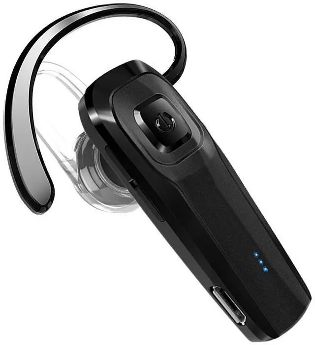 Main image of Bluetooth Headset, M26 Bluetooth Earpiece Handsfree V5.0 Wireless Headphone with Noise Cancelling and Microphone Compatible for Android iPhone Cell Phone Laptop - Black