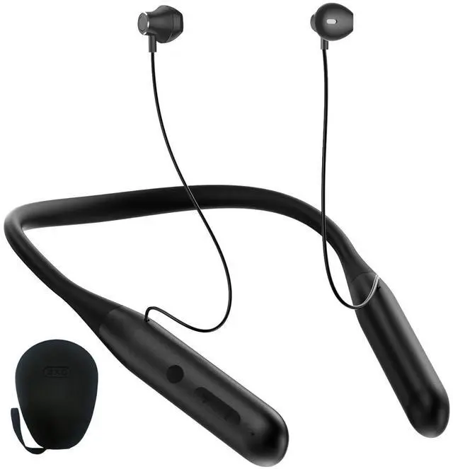Main image of Wireless Bluetooth Neckband Headphones 100 Hours Long Playtime,Around The Neck Bluetooth Earbuds with Microphone,Waterproof Sport Earphone,Over The Neck Headset with Storage Case