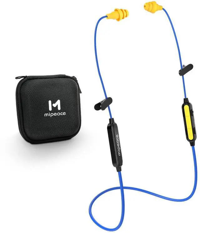 Main image of Bluetooth Work Earplugs Headphone,Wireless in-Ear Noise Isolating Earbuds,29dB Noise Reduction Headphone with Control,19+ Hours Battery for Lawn Mowing Safety Industrial Construction(Black)